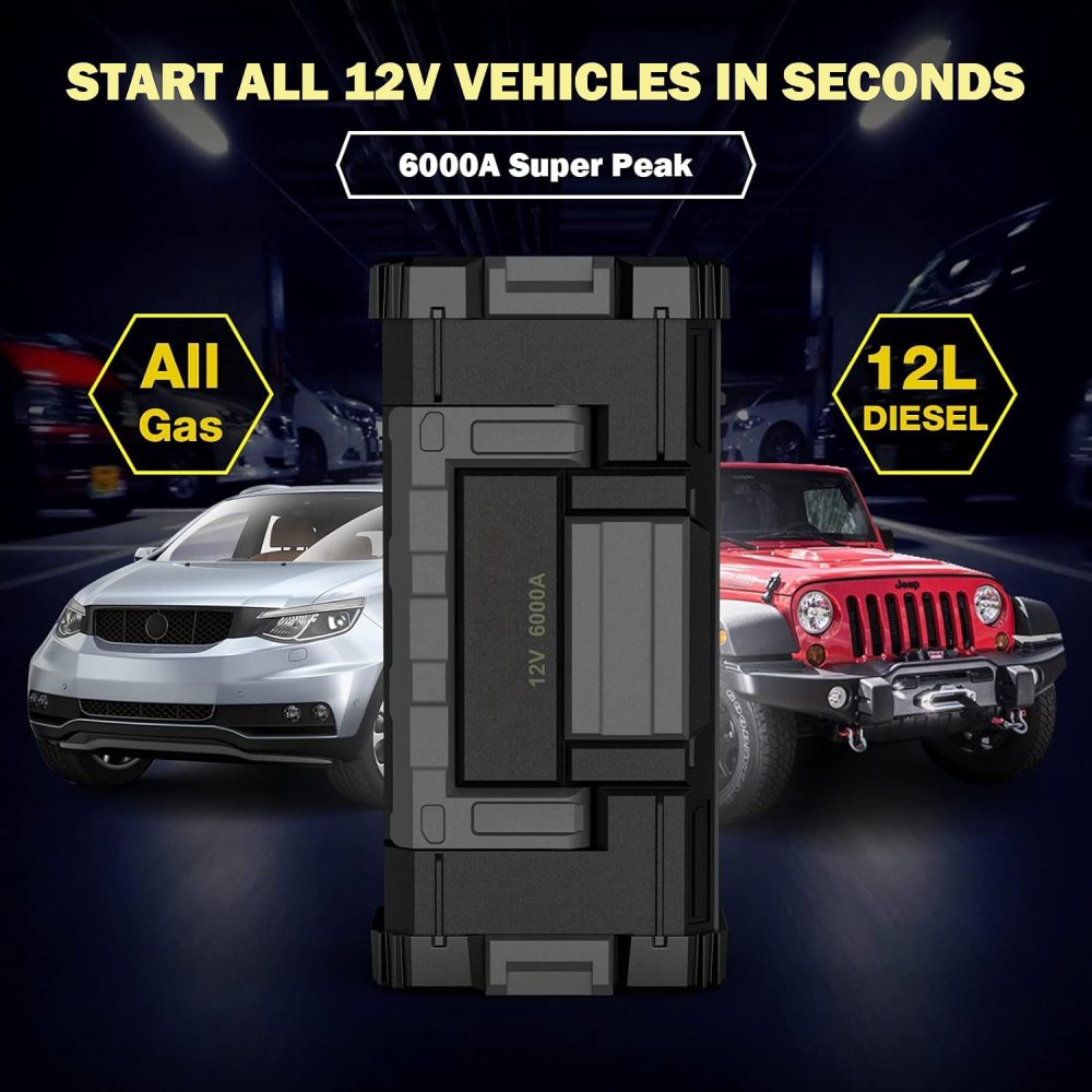 Portable Car Jump Starter: image 3
