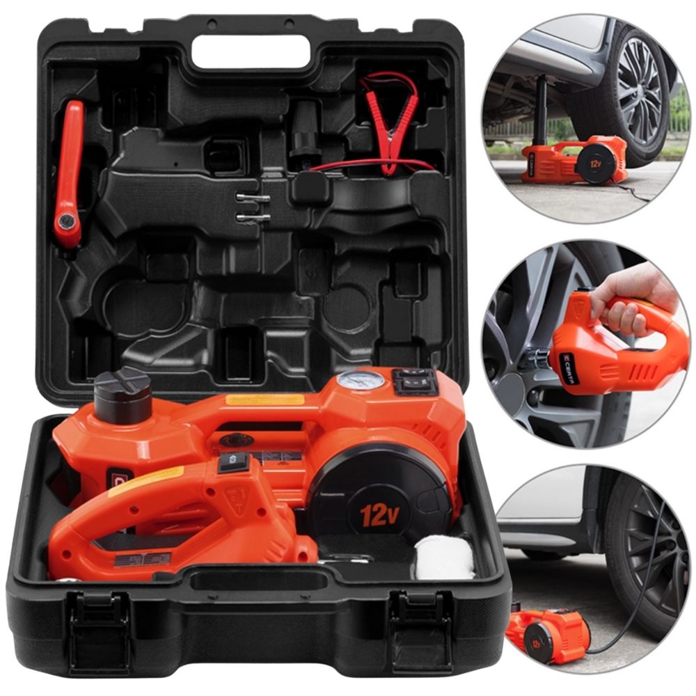 3 in 1 Electric Car Jack Kit
